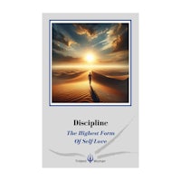 the cover of the book, discipline the highest form of self love